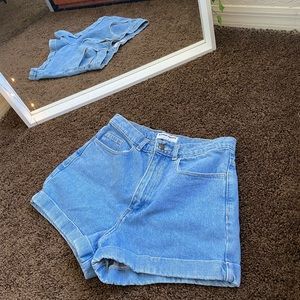 American Apparel Jean shorts